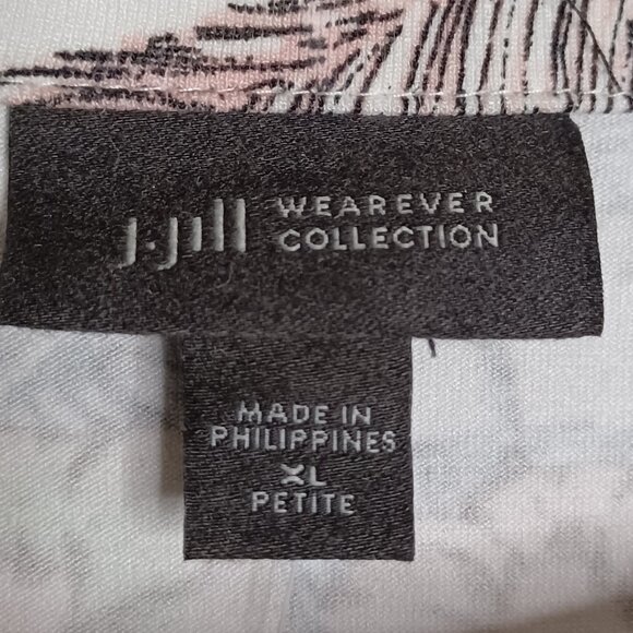 J.Jill Maxi Dress Women's XLarge Petite Floral Wearever Sleeveless Classic Long - Picture 9 of 9